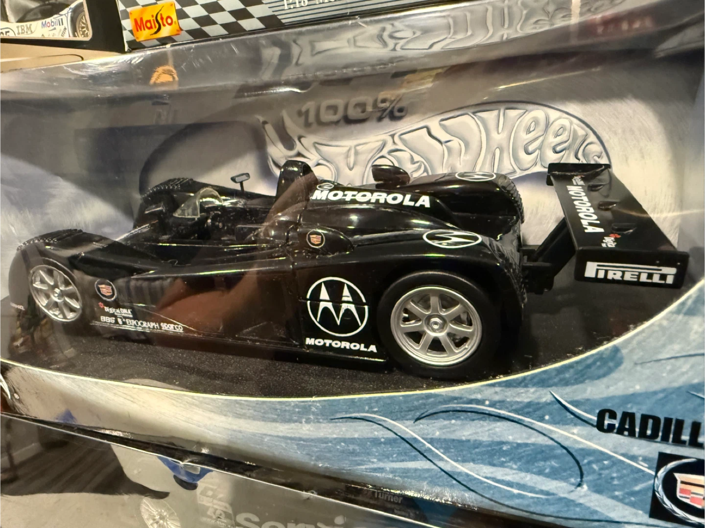 1/18 Hot Wheels Cadillac Northstar 00-002 LMP Dams Racecar - photo 4