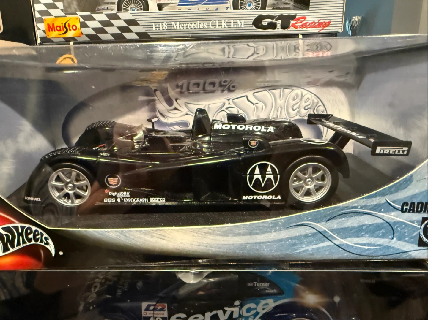1/18 Hot Wheels Cadillac Northstar 00-002 LMP Dams Racecar