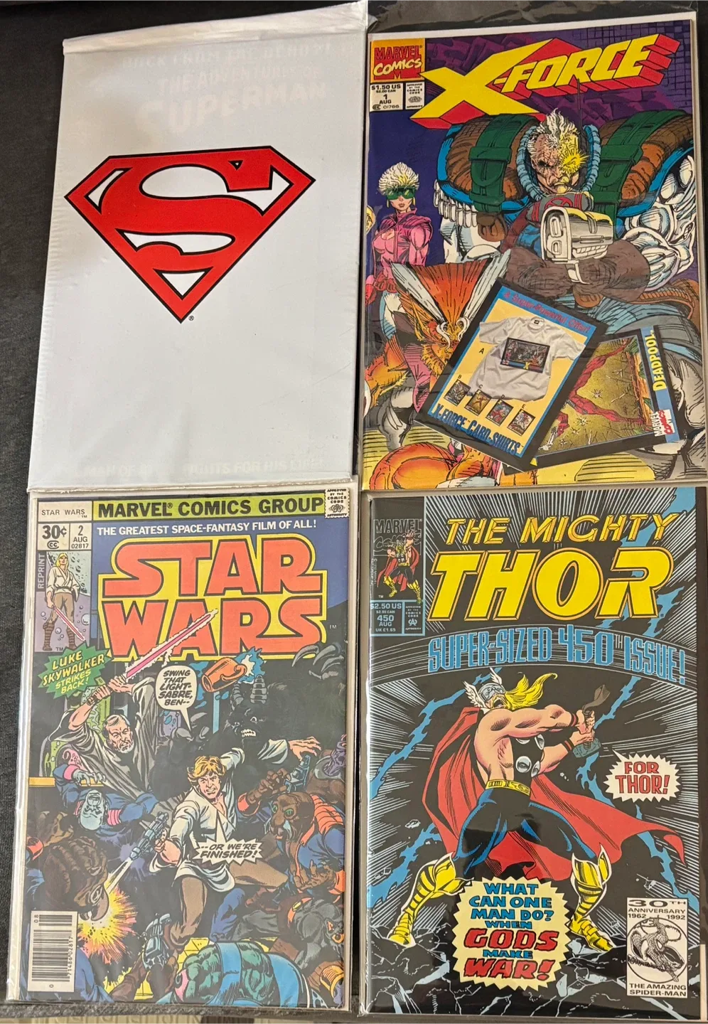 $30 total for 17 Assorted Marvel and DC comics worth $200 image indicator(5)