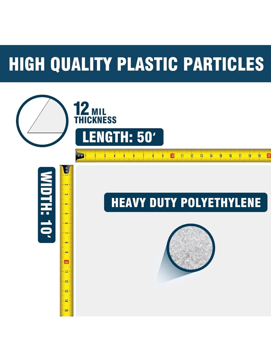 Spirecover 12 mil Vapor Barrier (10'x50') image indicator(3)