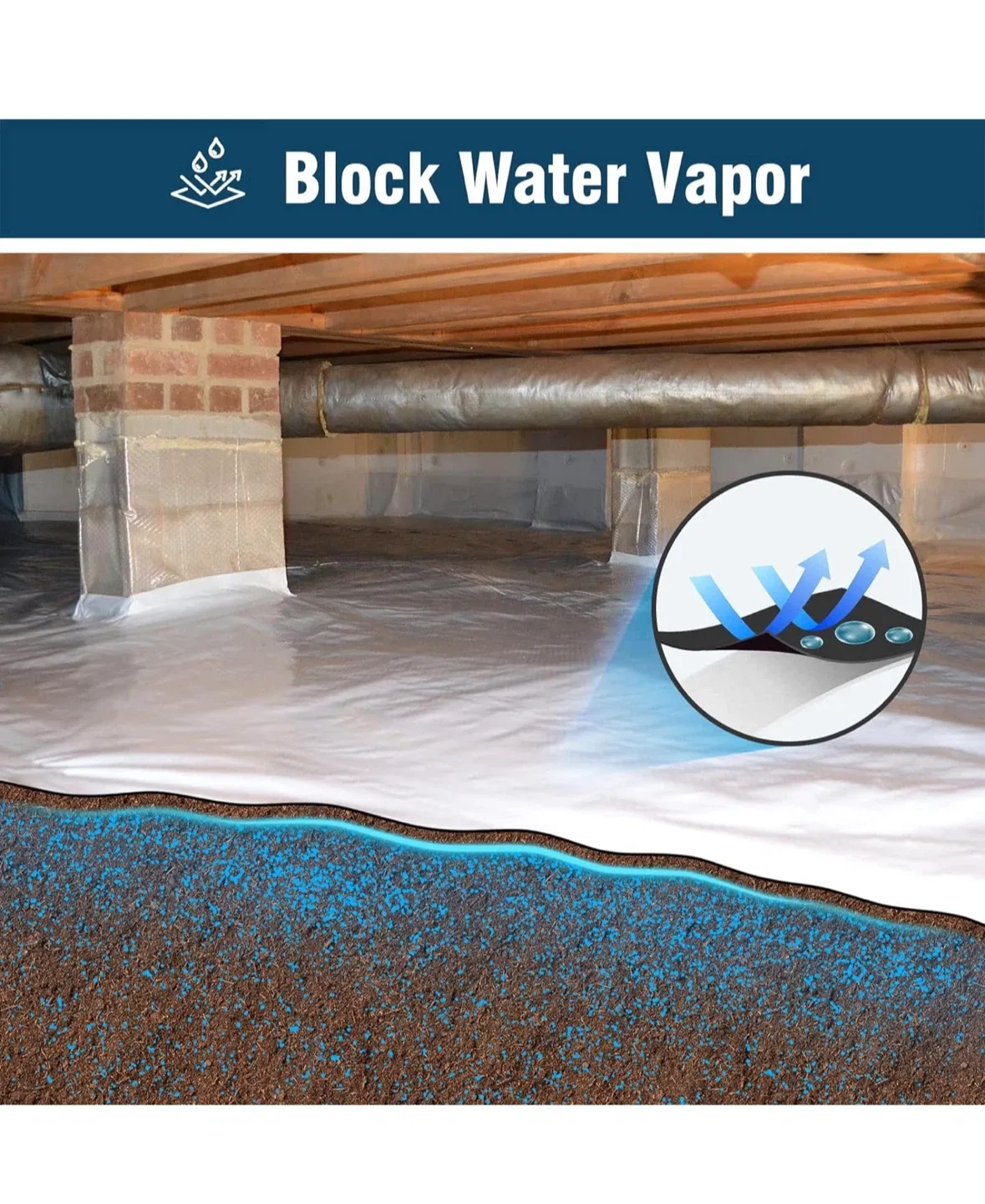 Spirecover 12 mil Vapor Barrier (10'x50') image indicator(2)