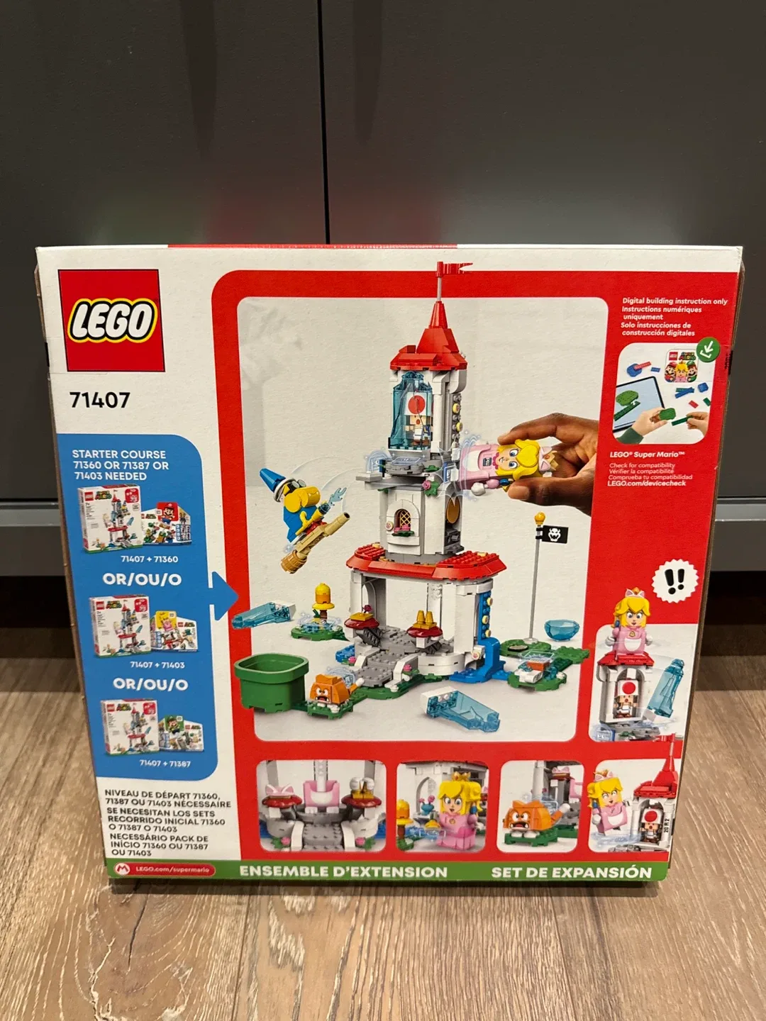 LEGO Super Mario Cat Peach Suit and Frozen Tower image indicator(2)
