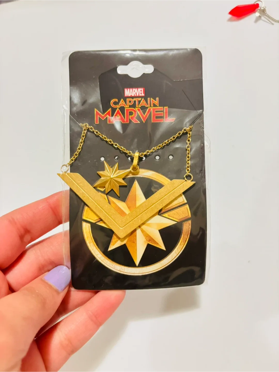 Marvel Captain Marvel Inspired Necklace - New thumbnail