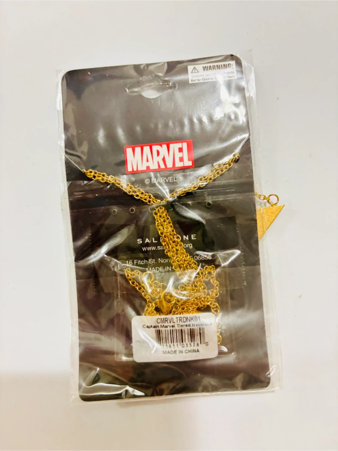 Marvel Captain Marvel Inspired Necklace - New - photo 2