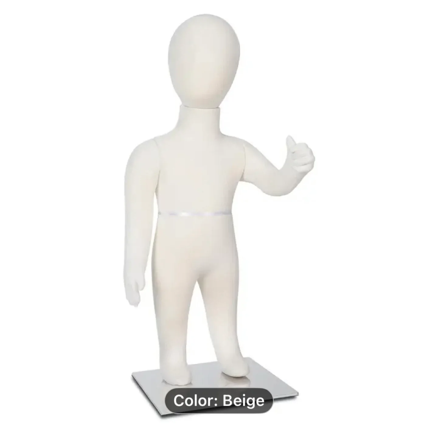 Kids Mannequin, Beige, 31" thumbnail
