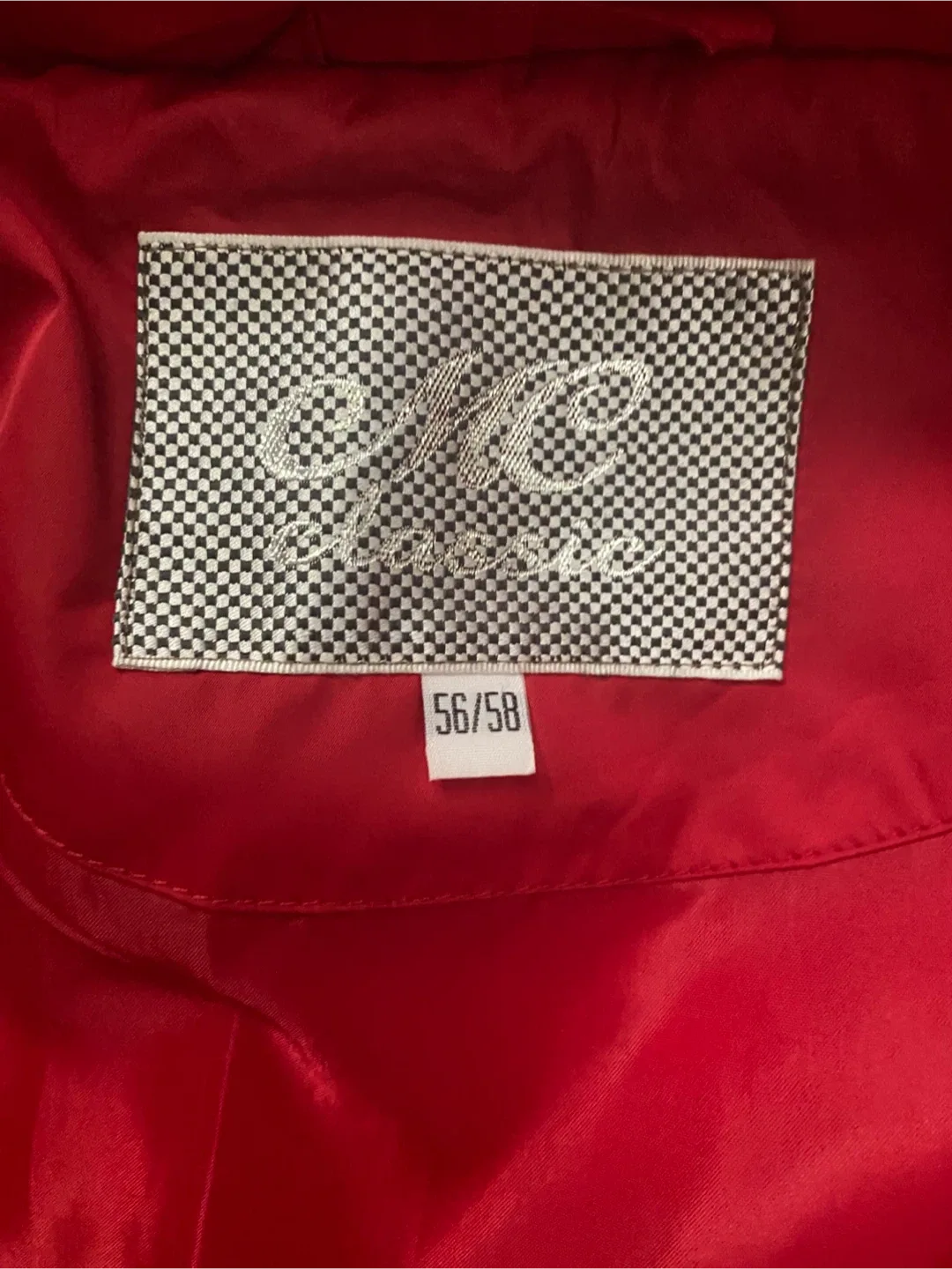 Winter Women Jacket Red Quilted Hooded Jacket Size X-Large image indicator(4)