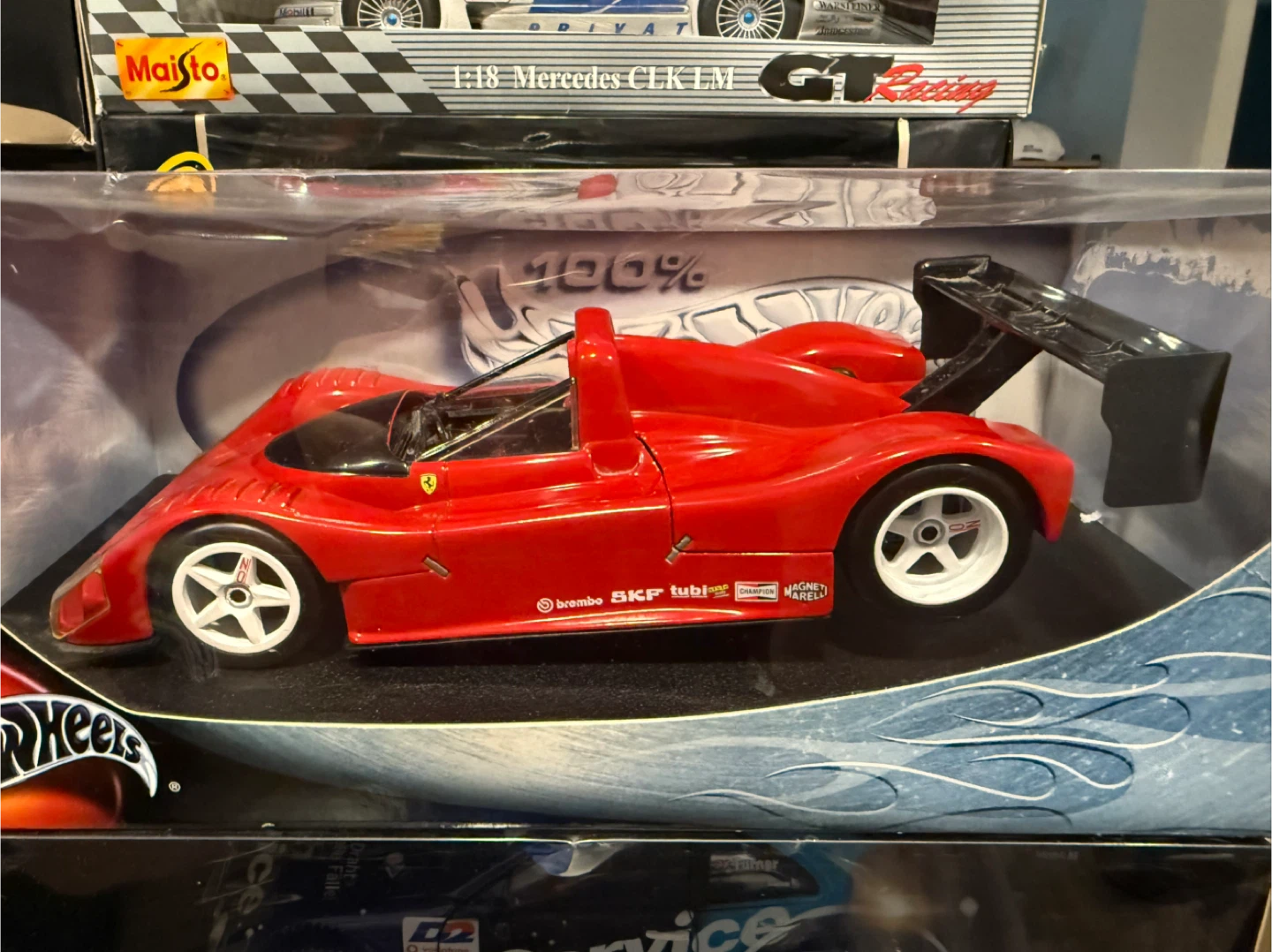 1/18 Hot Wheels Ferrari 333 SP Racecar