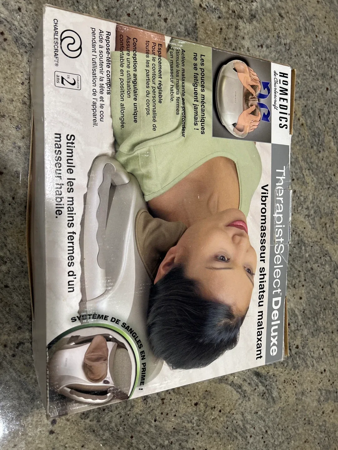 Homedics Therapist Select Deluxe Shiatsu Massager image indicator(2)