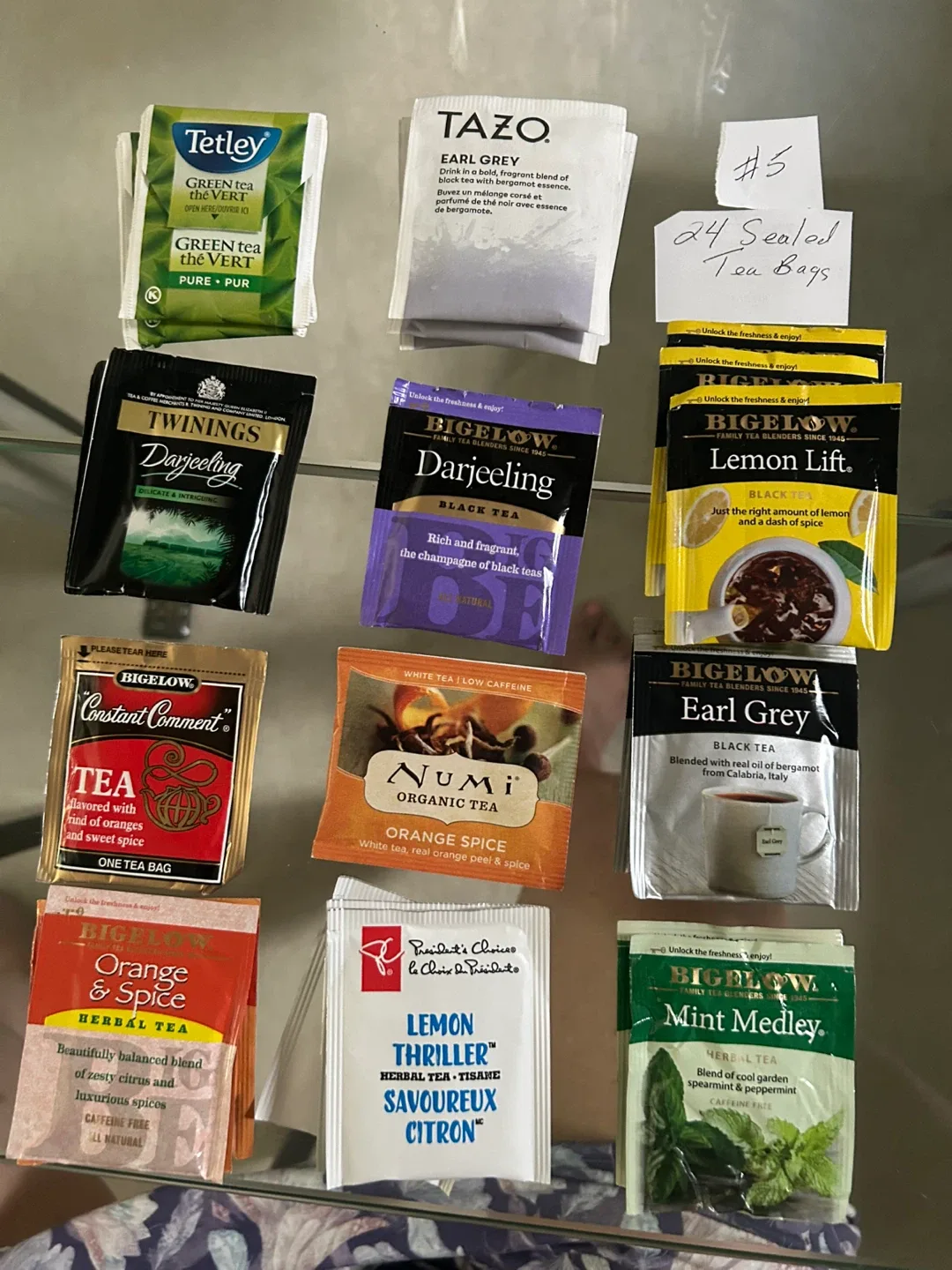 Tea Bag Assortment - 24 Sealed Bags image indicator(2)