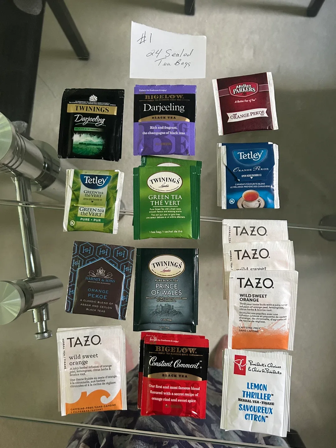 Tea Bag Assortment - 24 Sealed Bags image indicator(10)