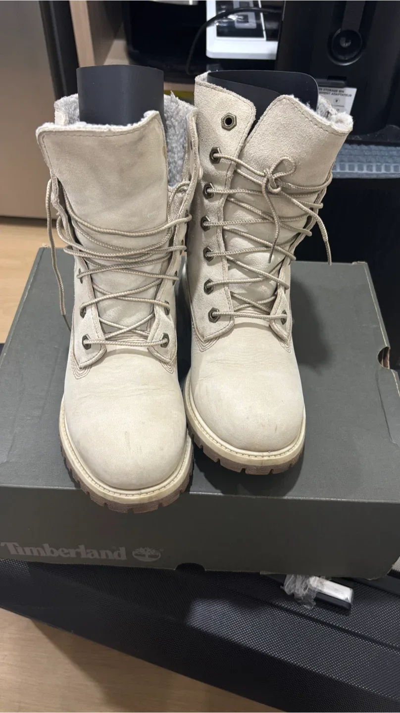 Timberland Roll Top Boots, Size 7.5