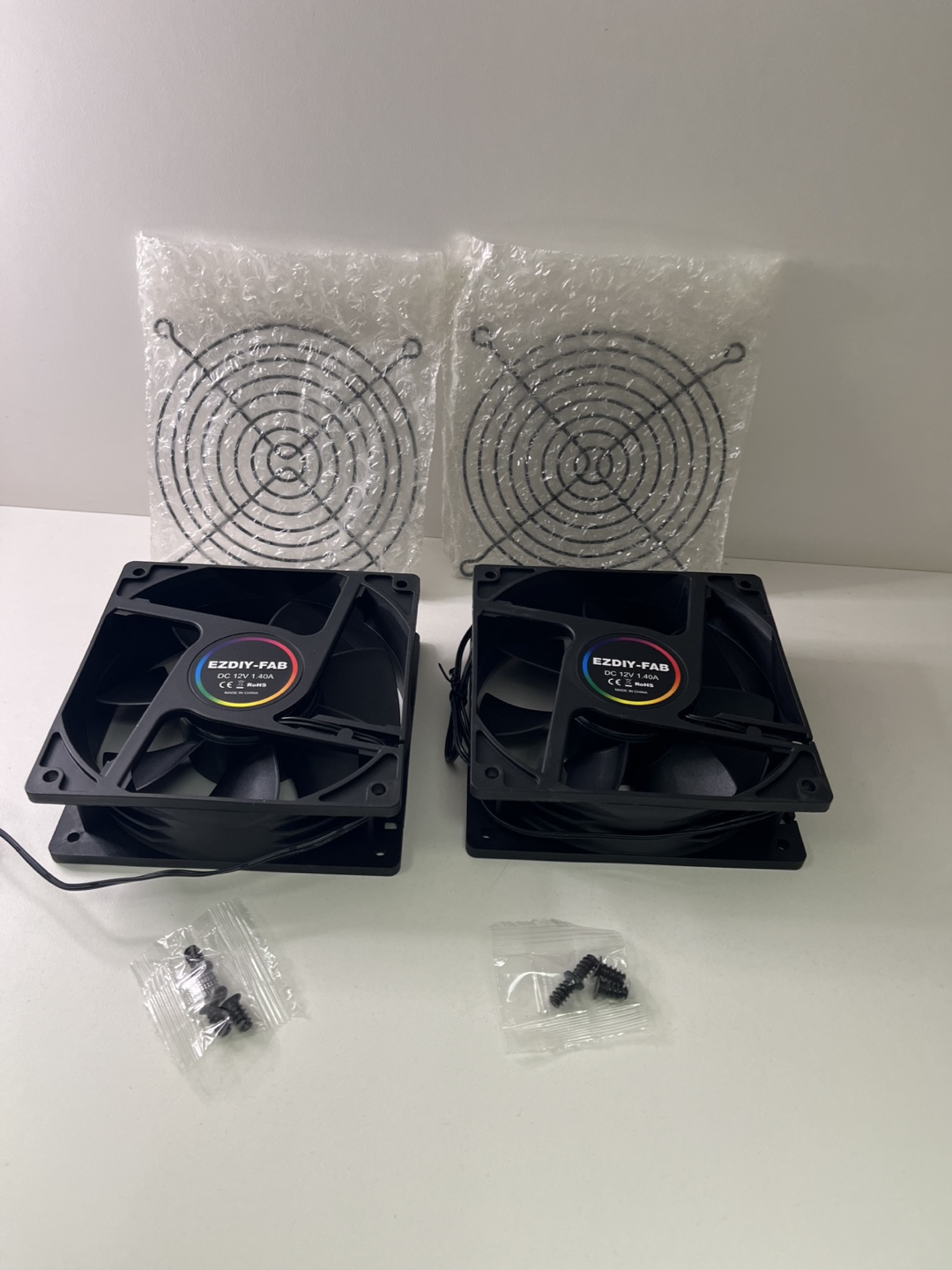EZDIY-FAB 12V 1.40A Cooling Fan (Set of 2) - photo 5