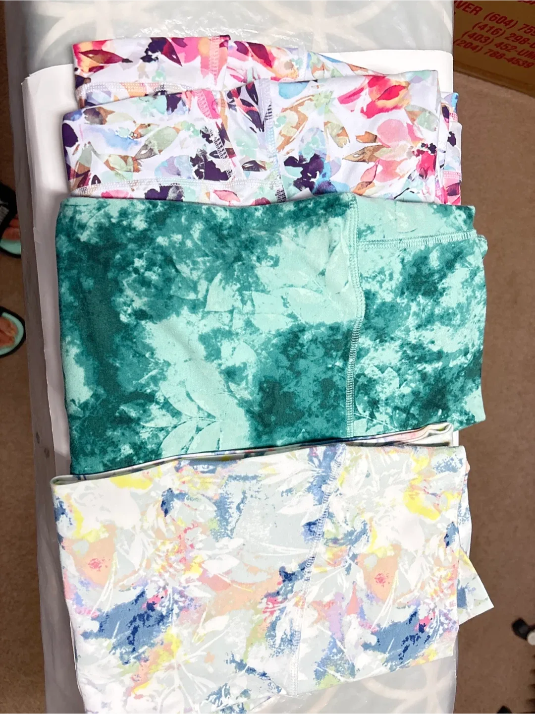 3 Pairs of Women's Yoga Pants thumbnail