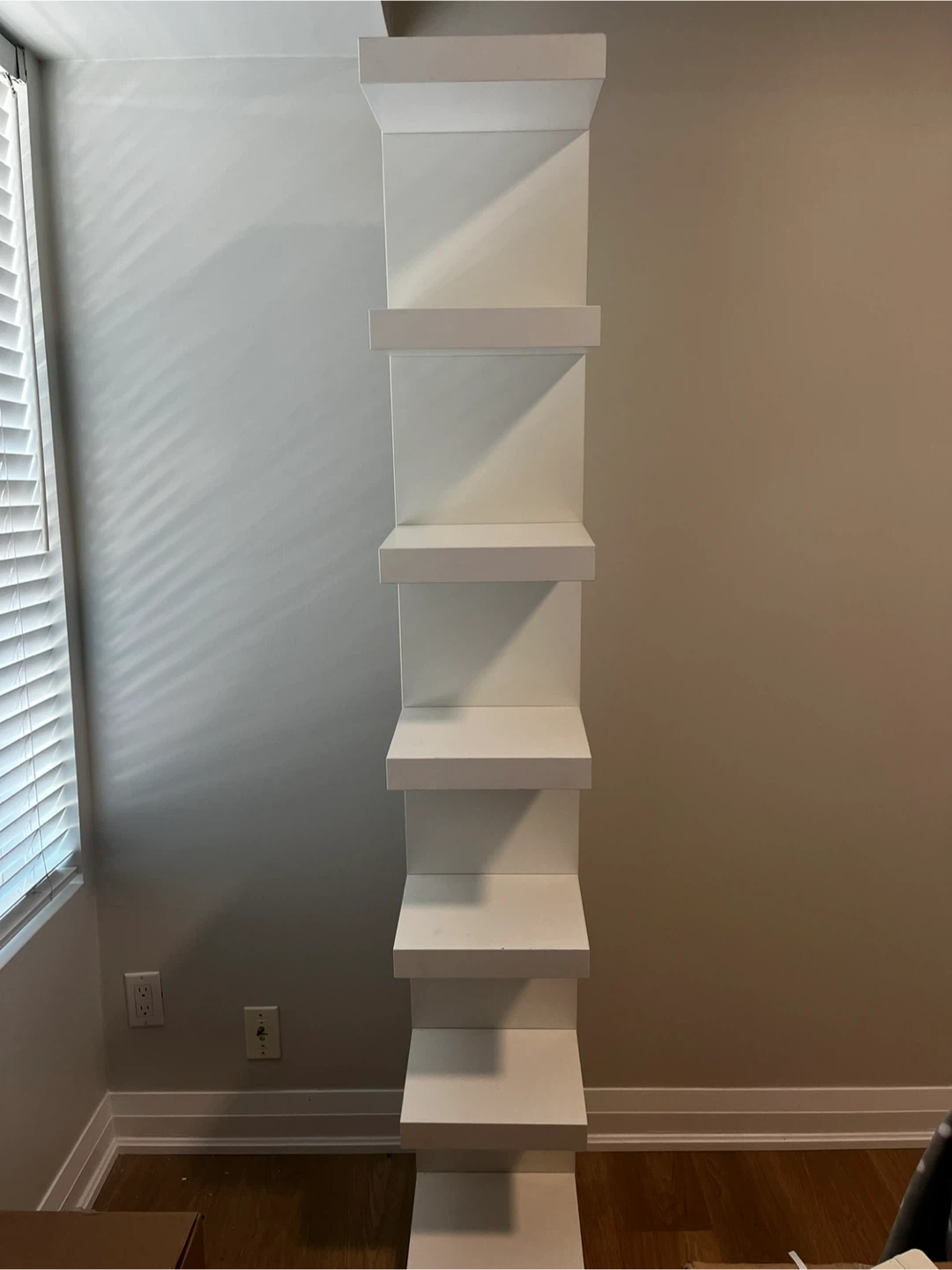 White Wall Shelf.