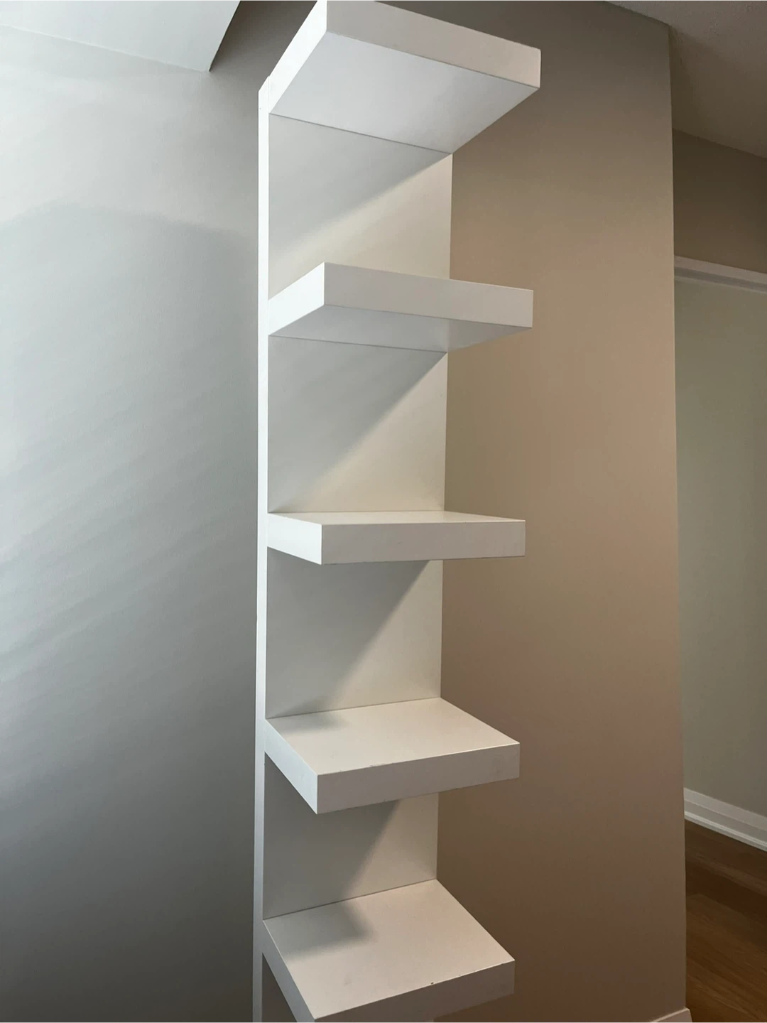 White Wall Shelf. - photo 2