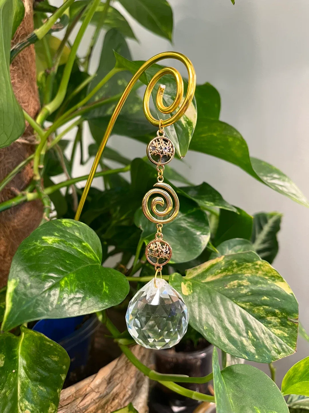 Decorative Suncatcher Plant Pot Stakes image indicator(2)