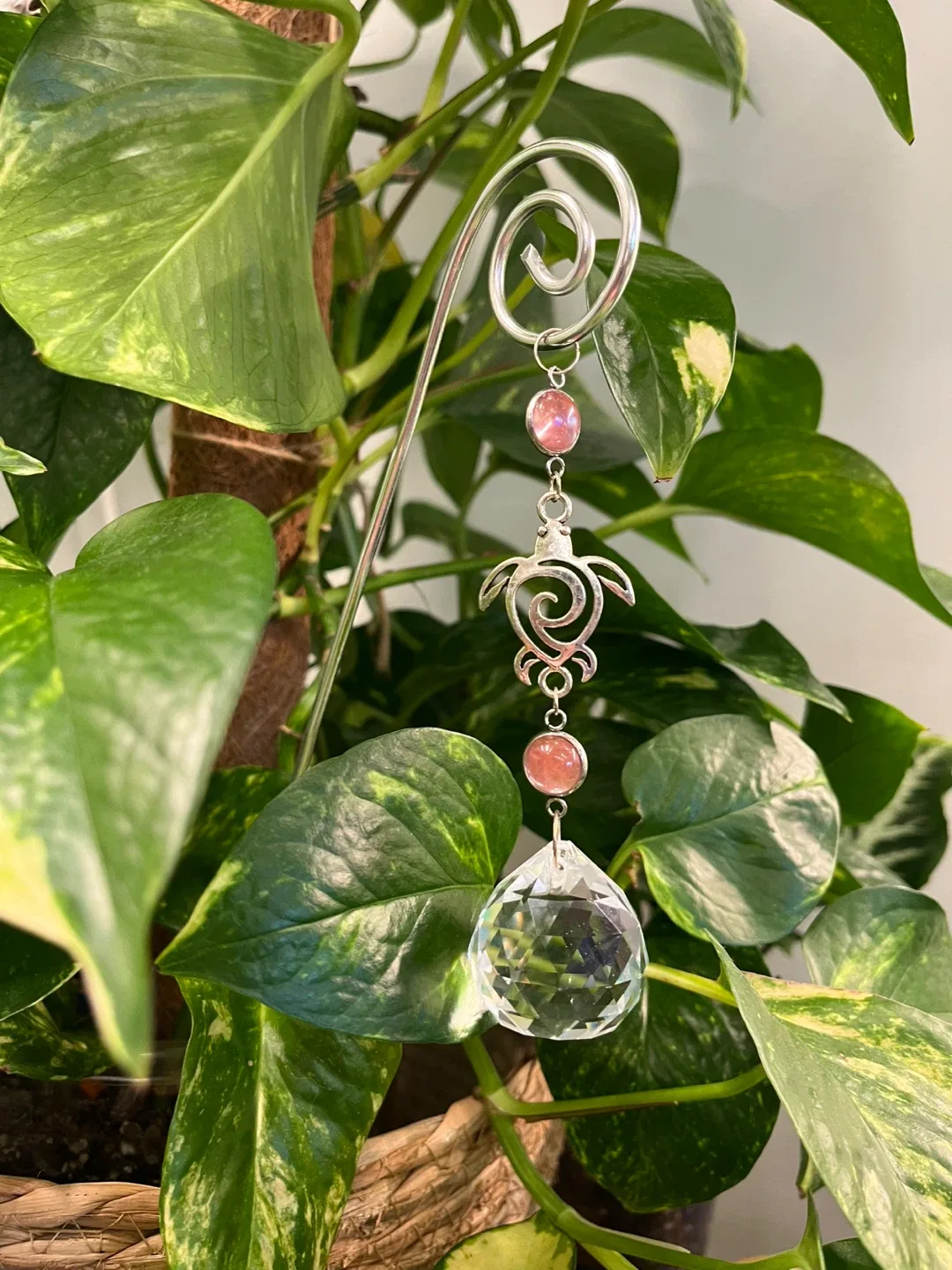 Decorative Suncatcher Plant Pot Stakes image indicator(4)