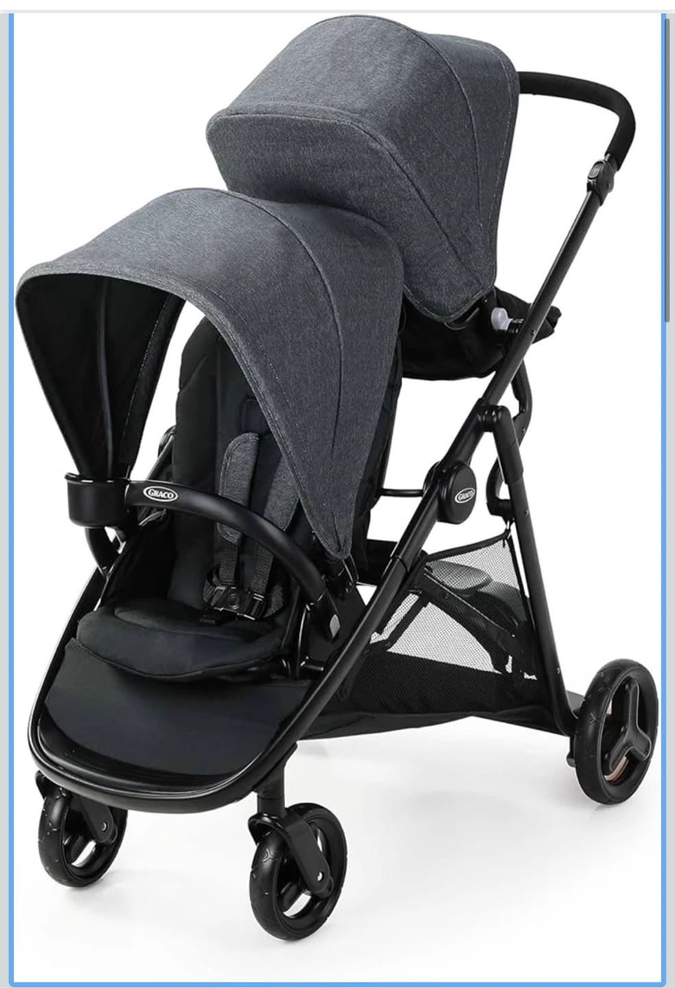 Graco Ready2Grow 2.0 Double Stroller, Rafa - photo 2