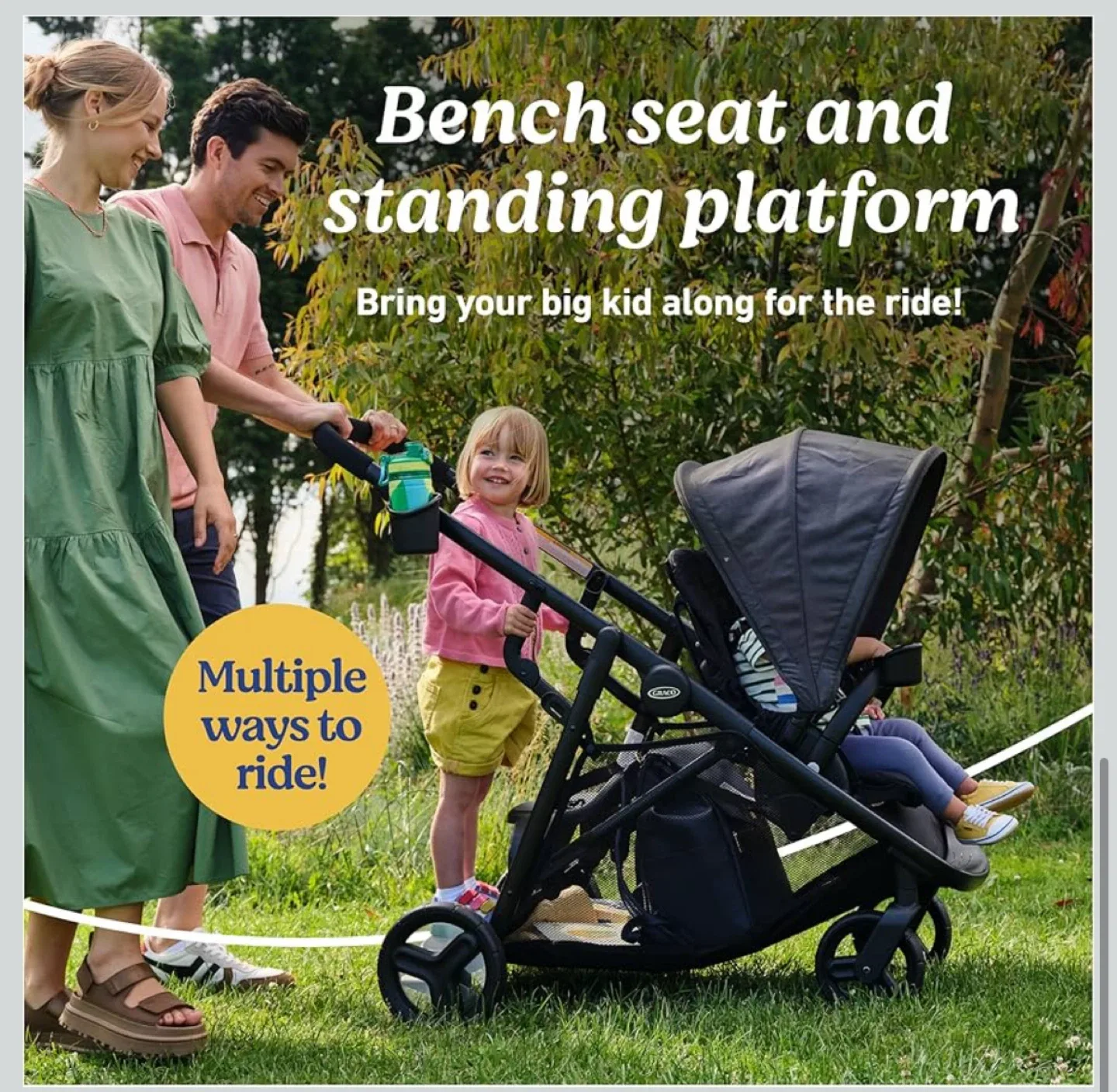 Graco Ready2Grow 2.0 Double Stroller, Rafa image indicator(3)