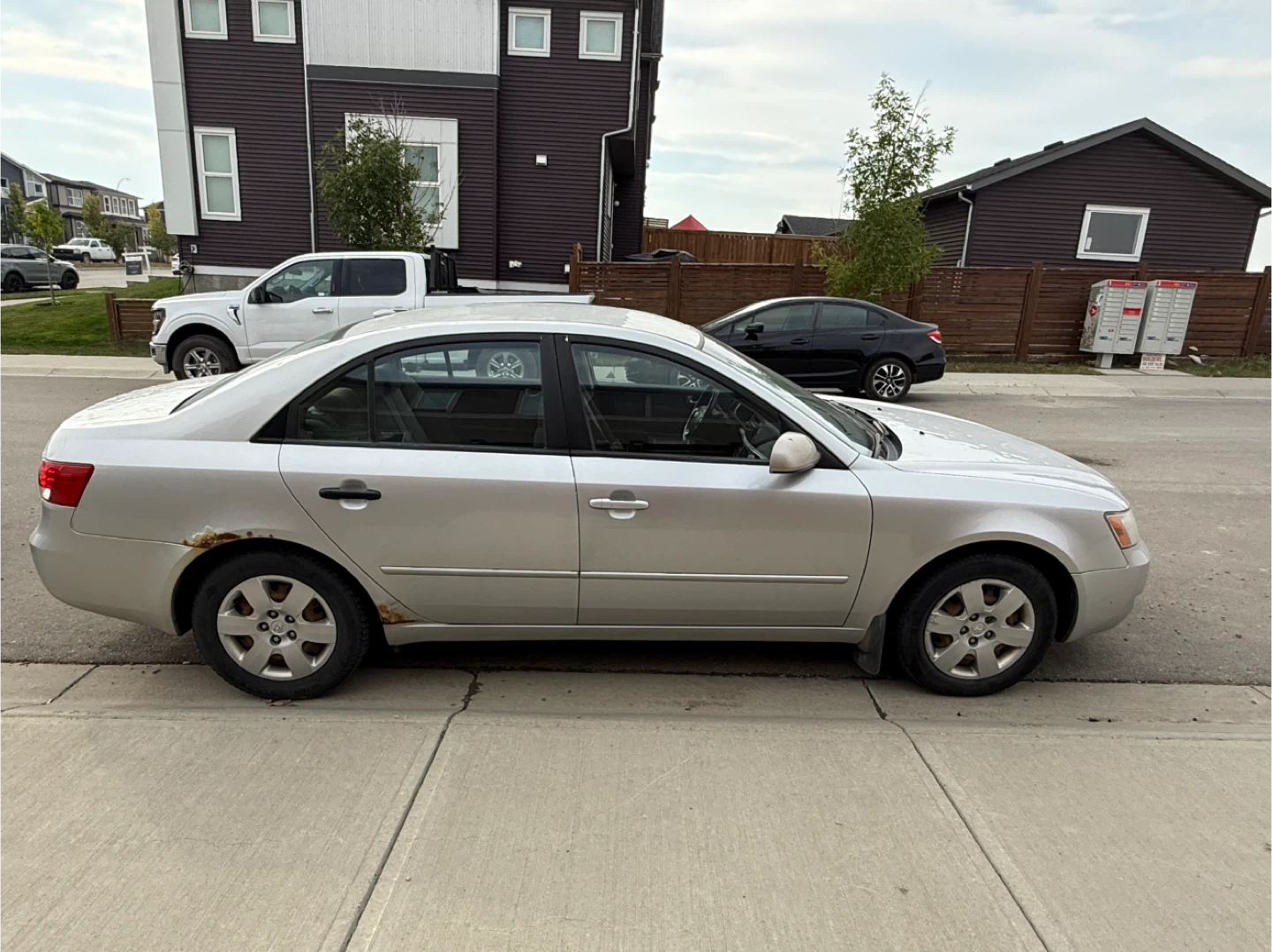 Hyundai Sonata Silver Sedan - photo 2