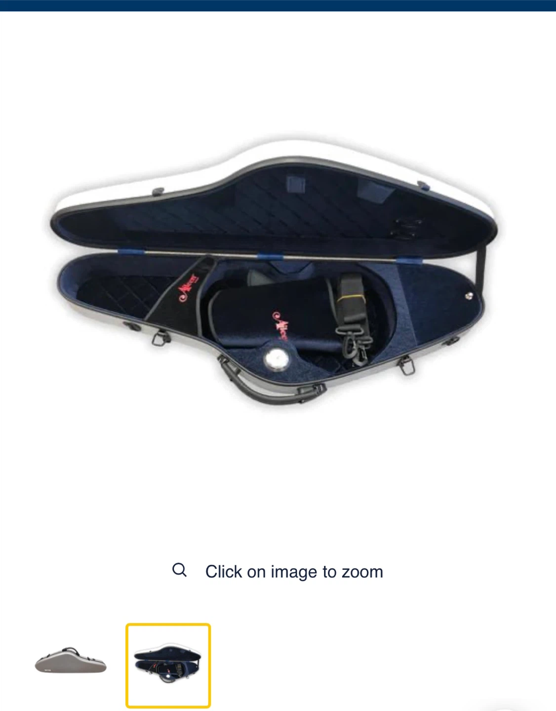 Aileen 4/4 Violin Case - Blue - photo 2