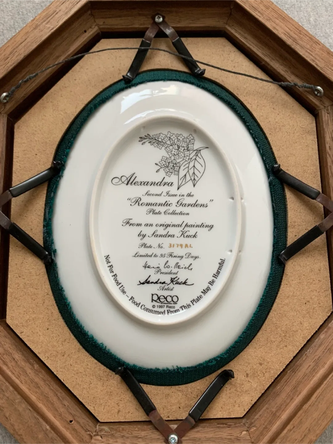 Reco Alexandra Plate, Romantic Gardens Collection image indicator(2)