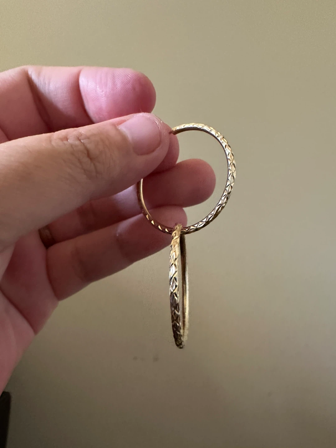 10K Hoop earrings - photo 3