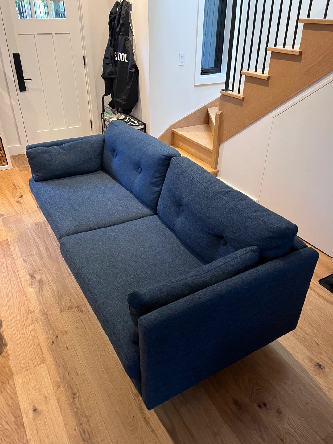 Blue Fabric Sofa from Article - photo 3