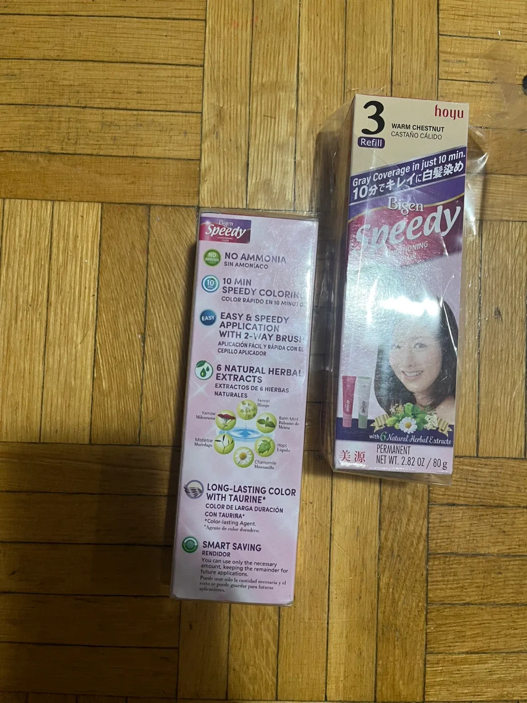 Bigen Speedy Conditioning Color 3 Warm Chestnut image indicator(3)