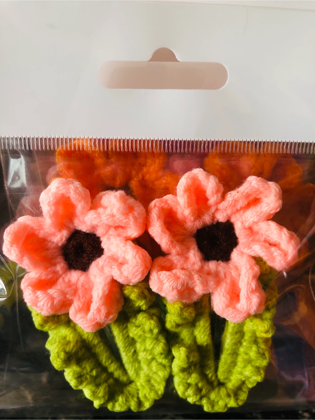 Handmade Crochet Hair Clips - Cute Fruit & Flower Designs! - photo 3