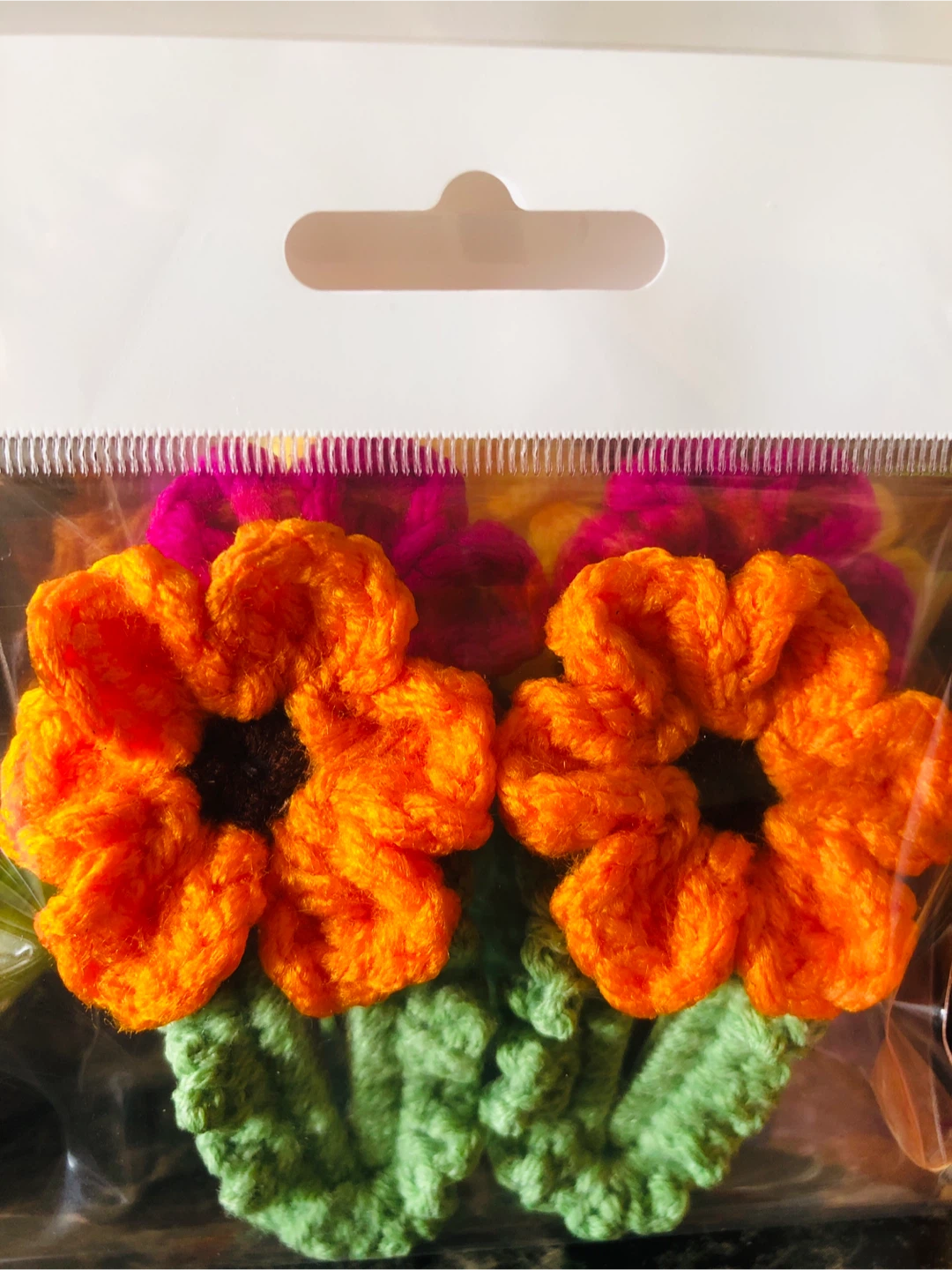 Handmade Crochet Hair Clips - Cute Fruit & Flower Designs! - photo 4