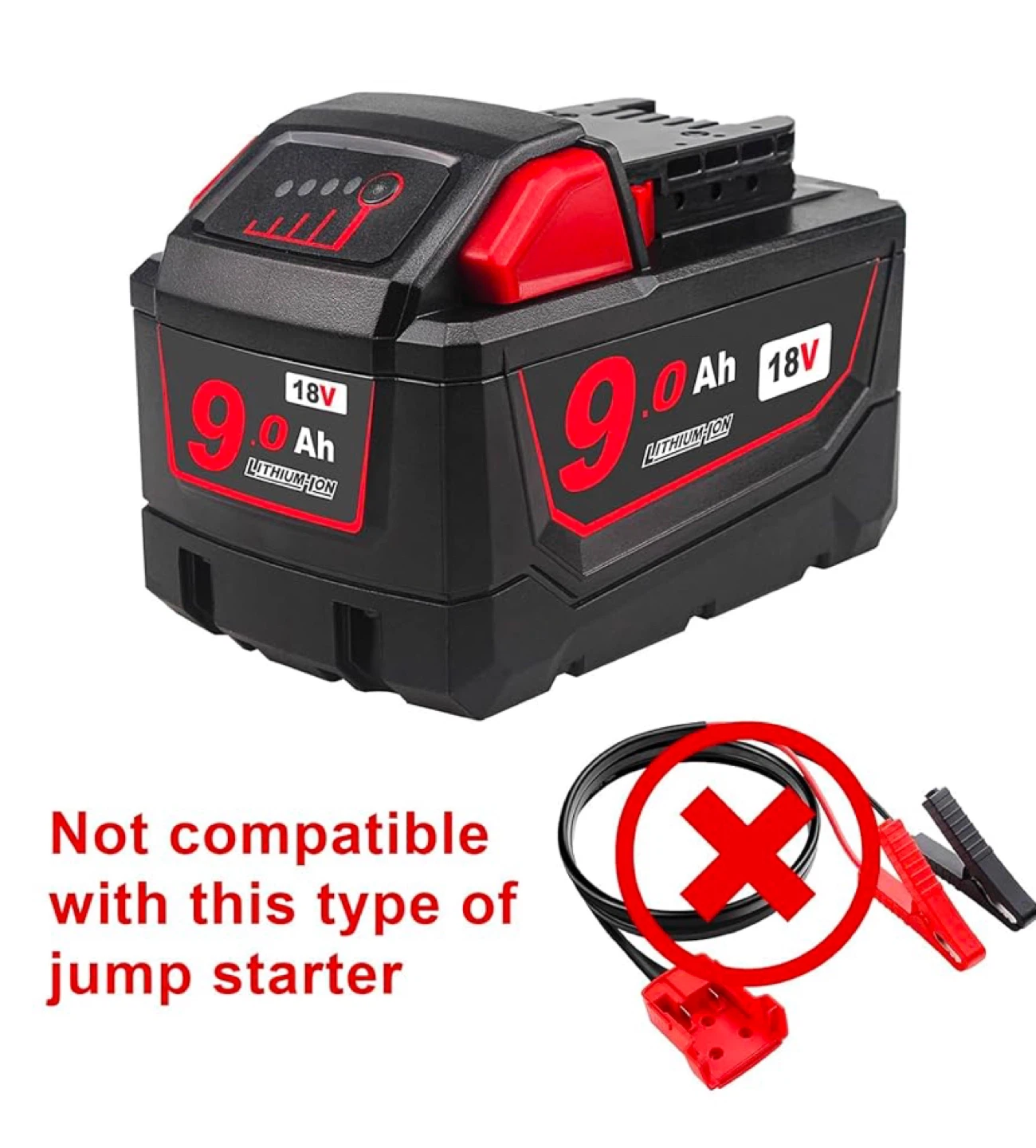 Xinriga replacement battery for Milwaukee - photo 3