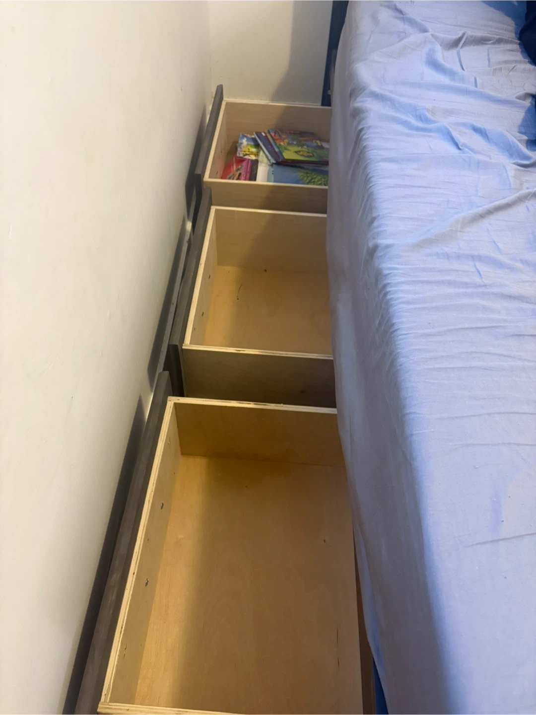 Double Size Bed Frame with Storage - photo 5