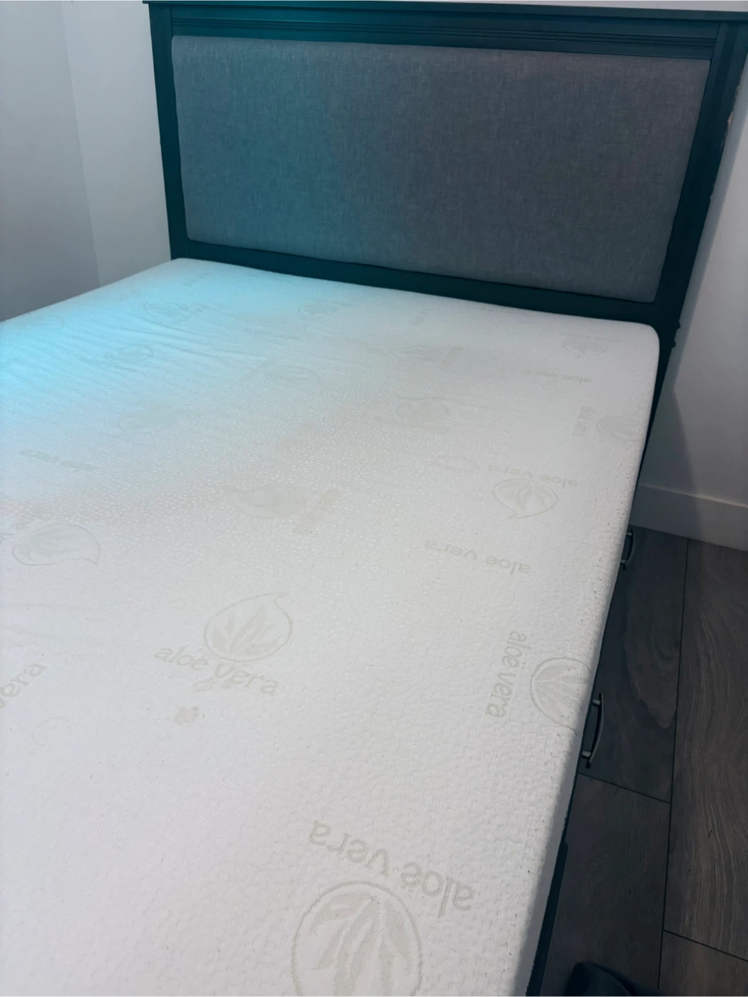 Double Size Bed Frame with Storage - photo 3