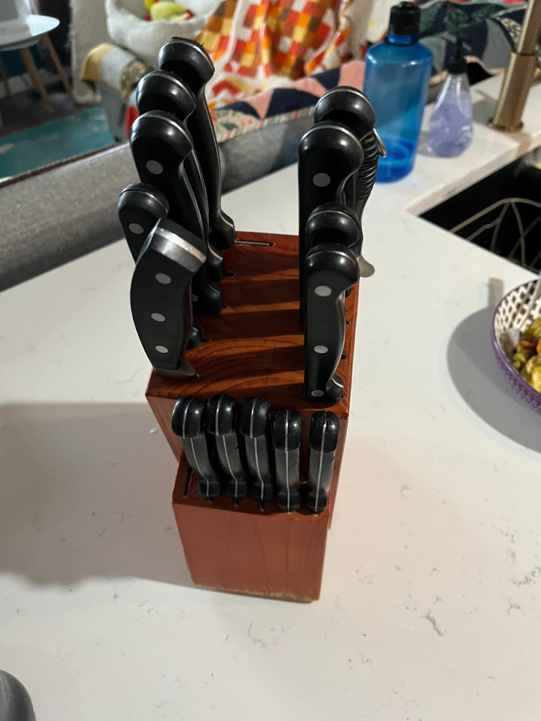 Knife Set with Block (Amway) - photo 5