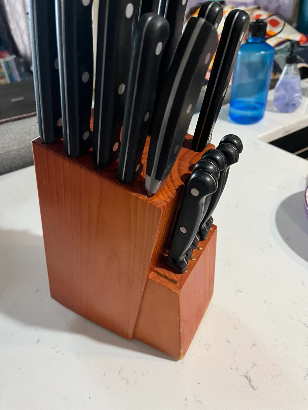 Knife Set with Block (Amway) - photo 3