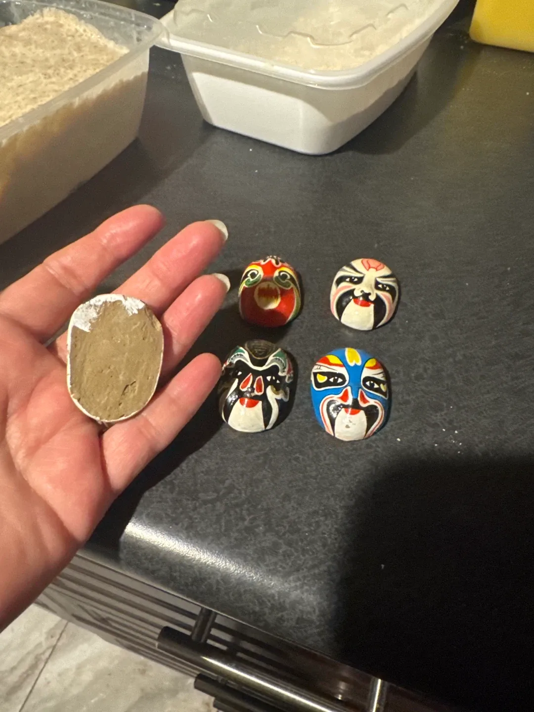 Miniature Chinese Opera Masks - Set of 5 image indicator(2)