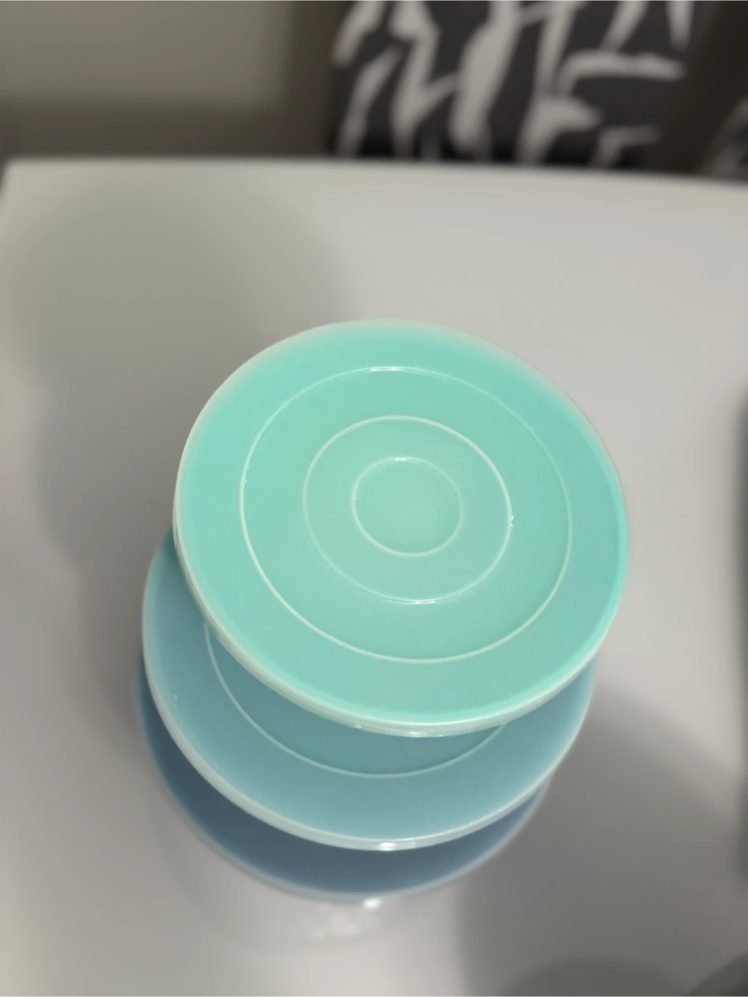 Teal Nesting/mixing Bowls with Lids - Set of 3