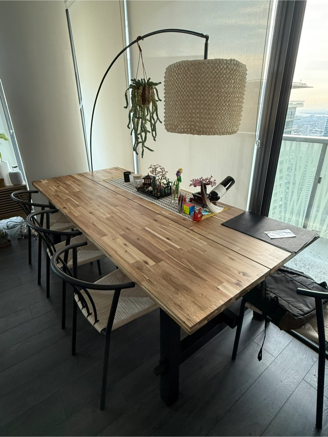 Moving Sale: Skogsta table with Chairs