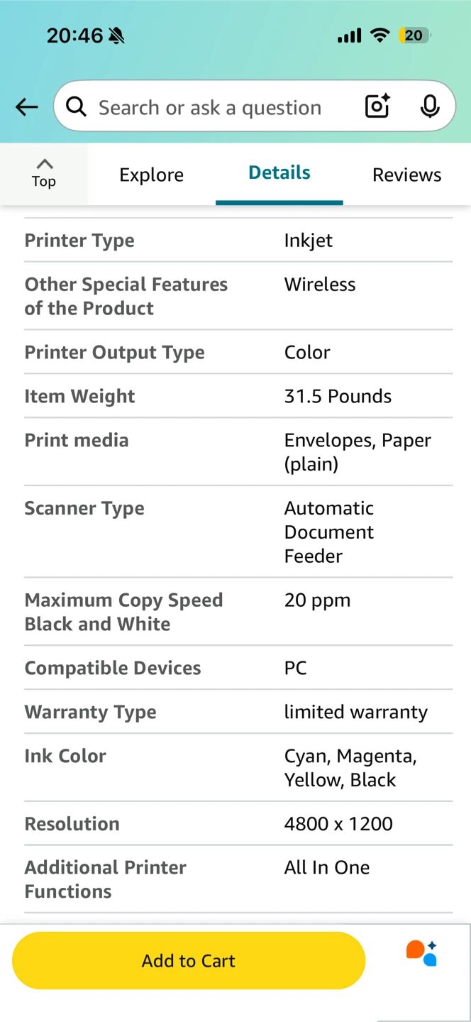 Epson Workforce Pro WF-5690 Printer - photo 3