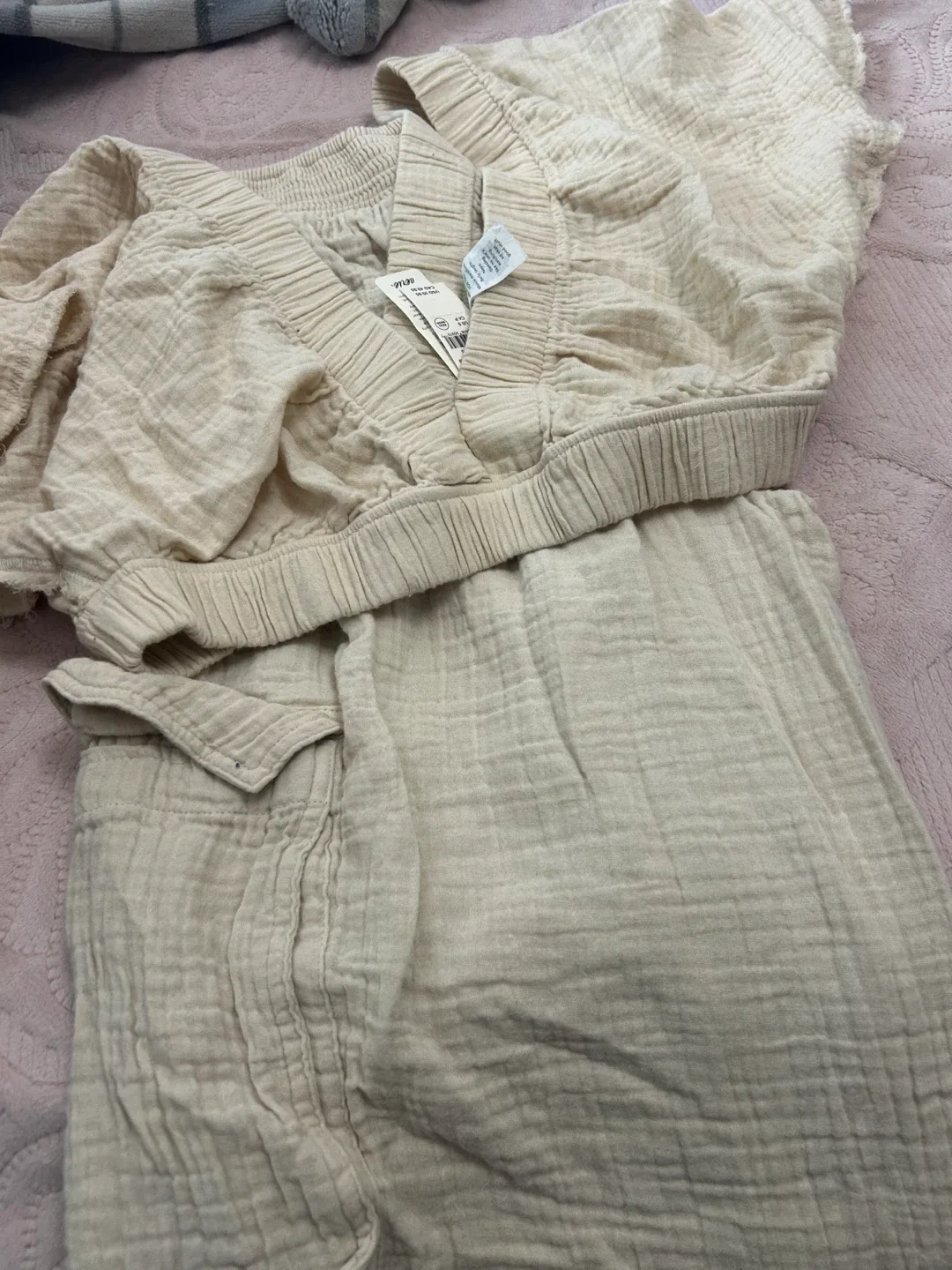 Aerie Beige Lounge Set - Size S thumbnail