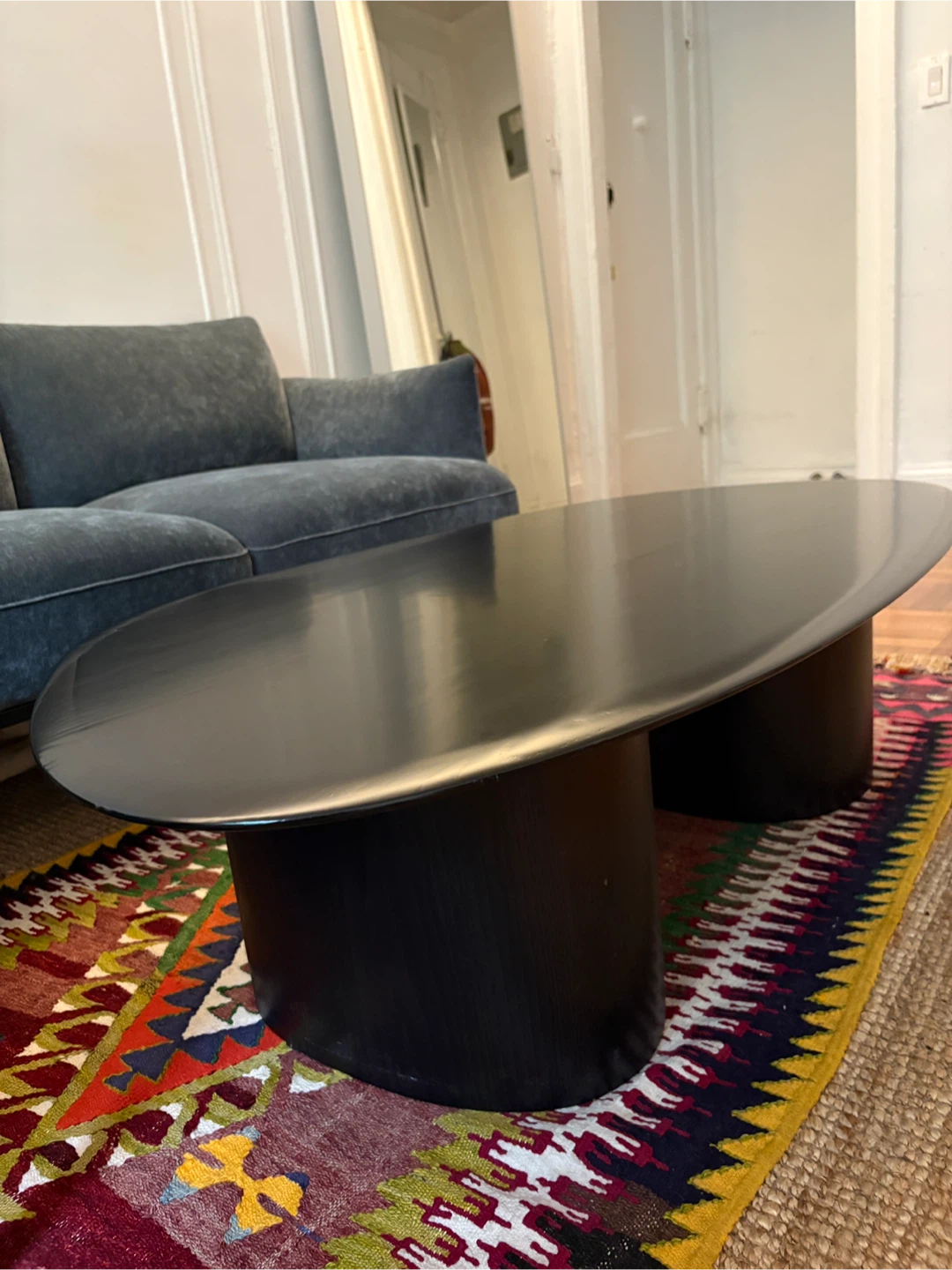 West Elm Black Coffee Table - photo 5