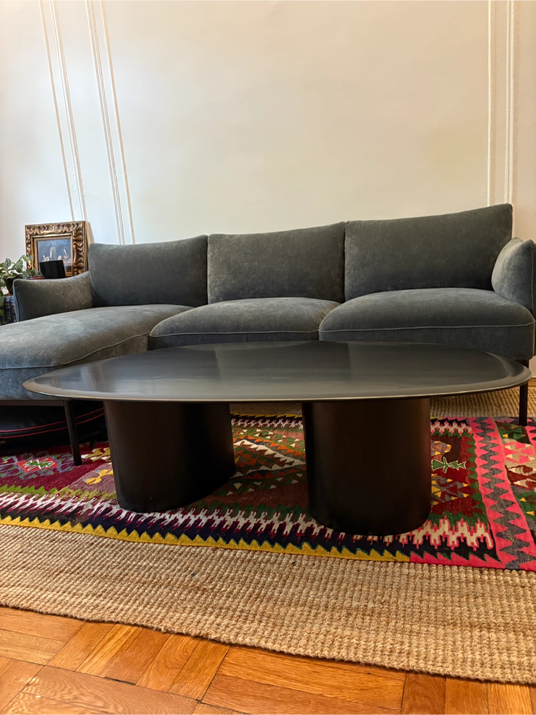 West Elm Black Coffee Table - photo 2