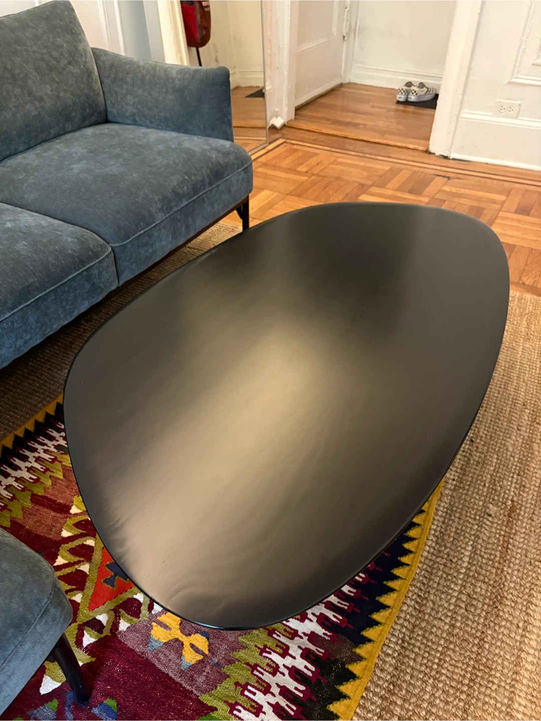 West Elm Black Coffee Table - photo 4