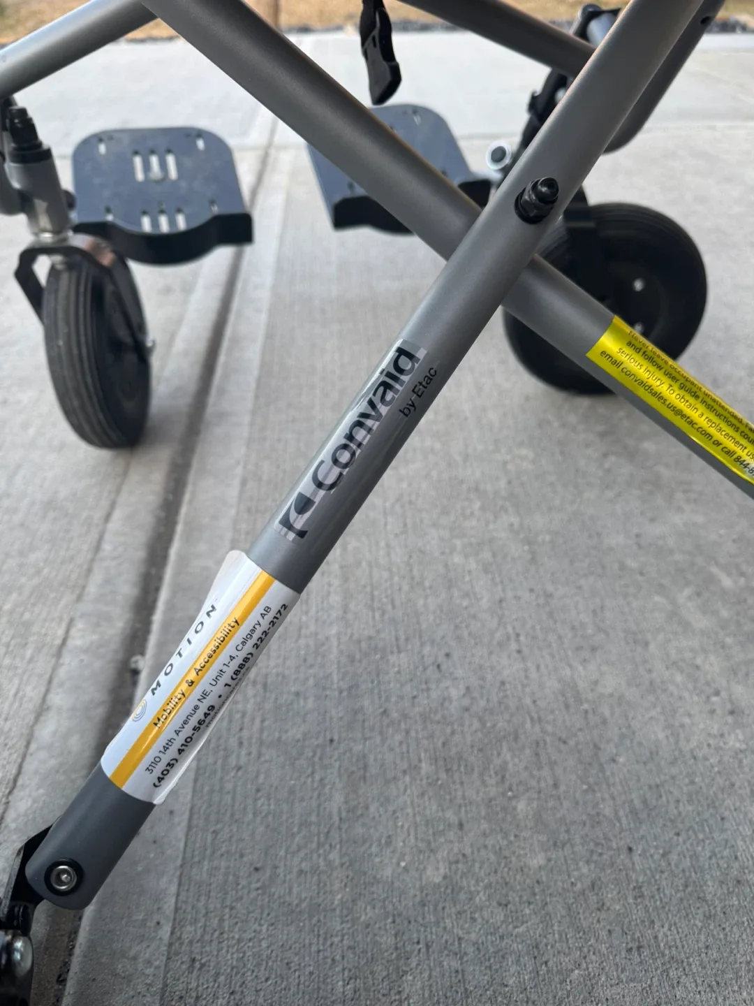 Convaid EZ Rider Green Stroller/Wheelchair image indicator(4)