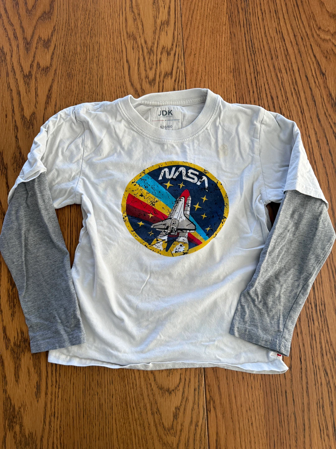 JDK NASA Long Sleeve kids Shirt - Size 130/60