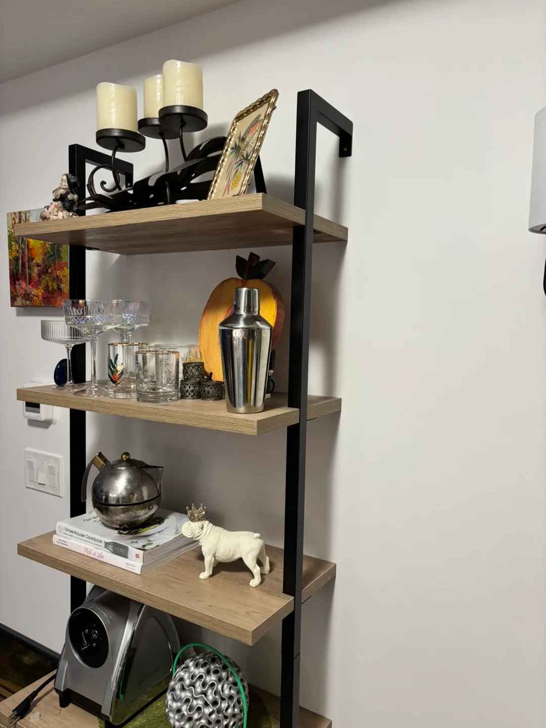 Latitude Run Nicolee Ladder Storage Bookcase image indicator(3)