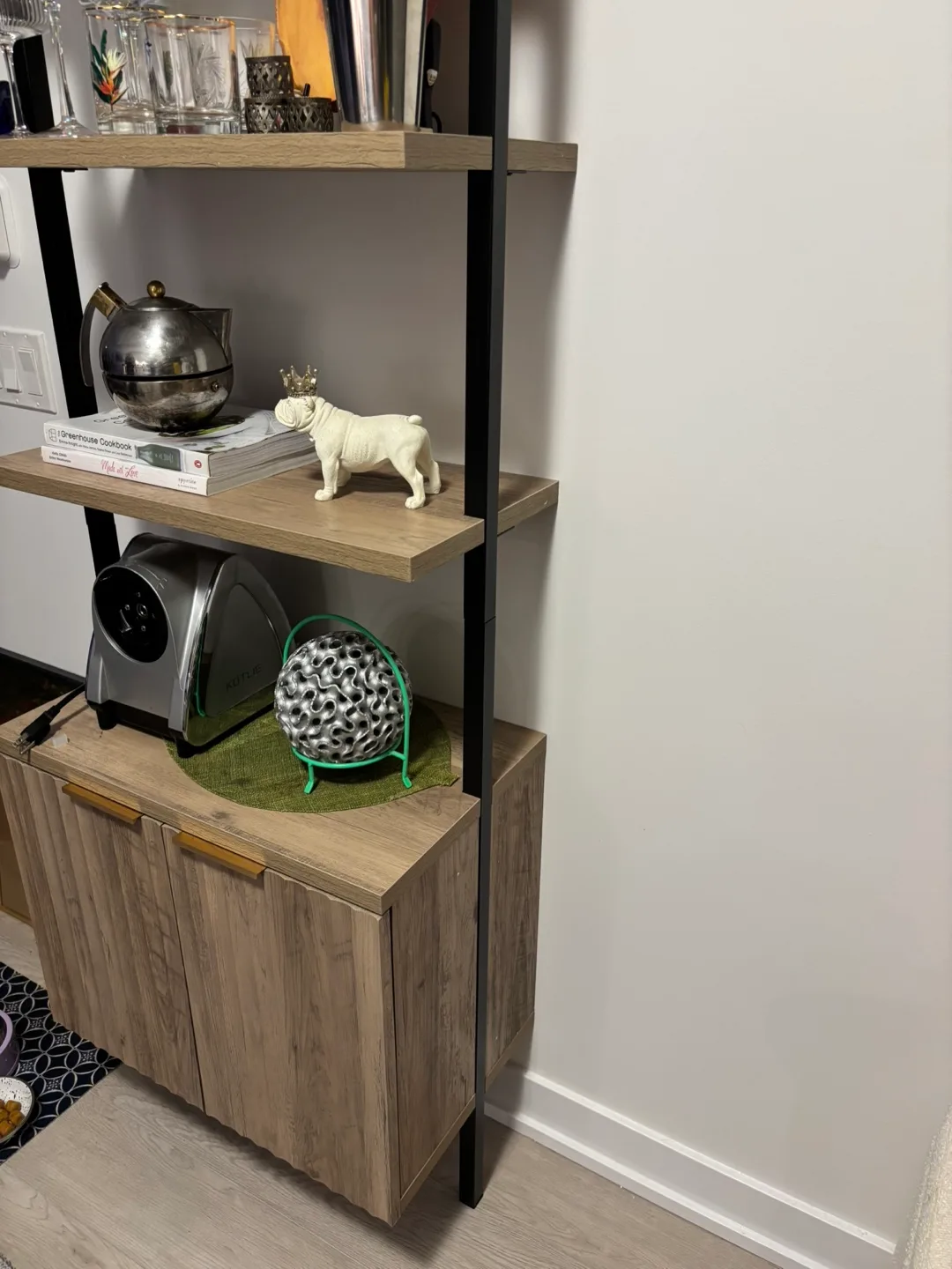 Latitude Run Nicolee Ladder Storage Bookcase image indicator(4)