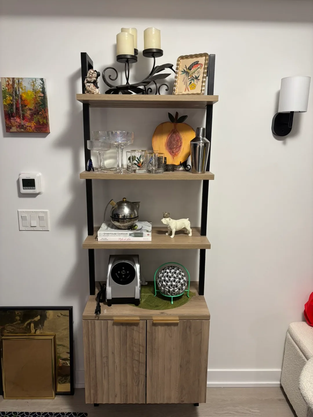 Latitude Run Nicolee Ladder Storage Bookcase image indicator(5)