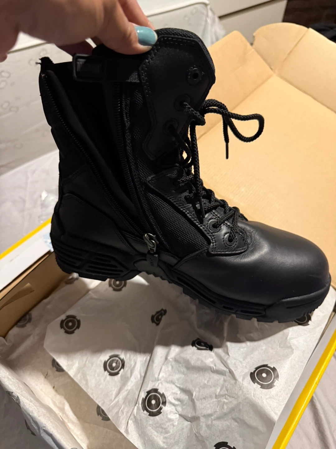 Magnum Black Tactical Boots with Box - photo 2